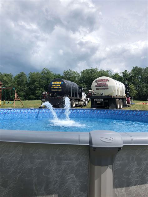 pool water delivery harrisburg pa